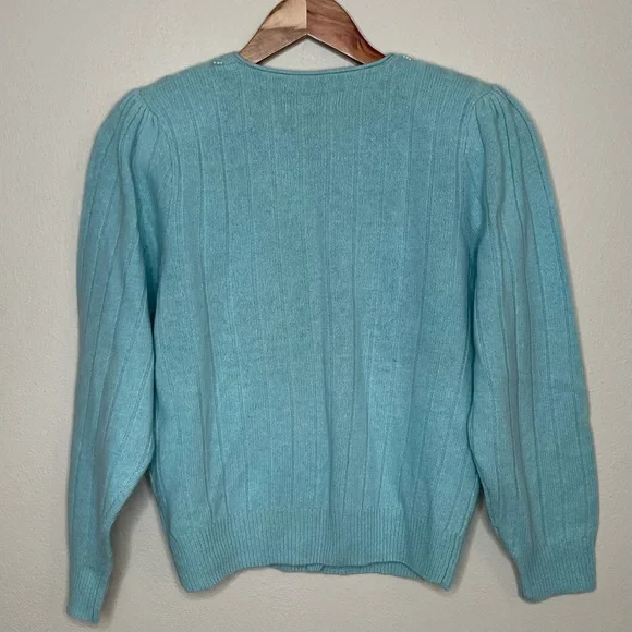 Lauren Cole Petites Vintage Lambswool Sweater - Picture 3 of 6